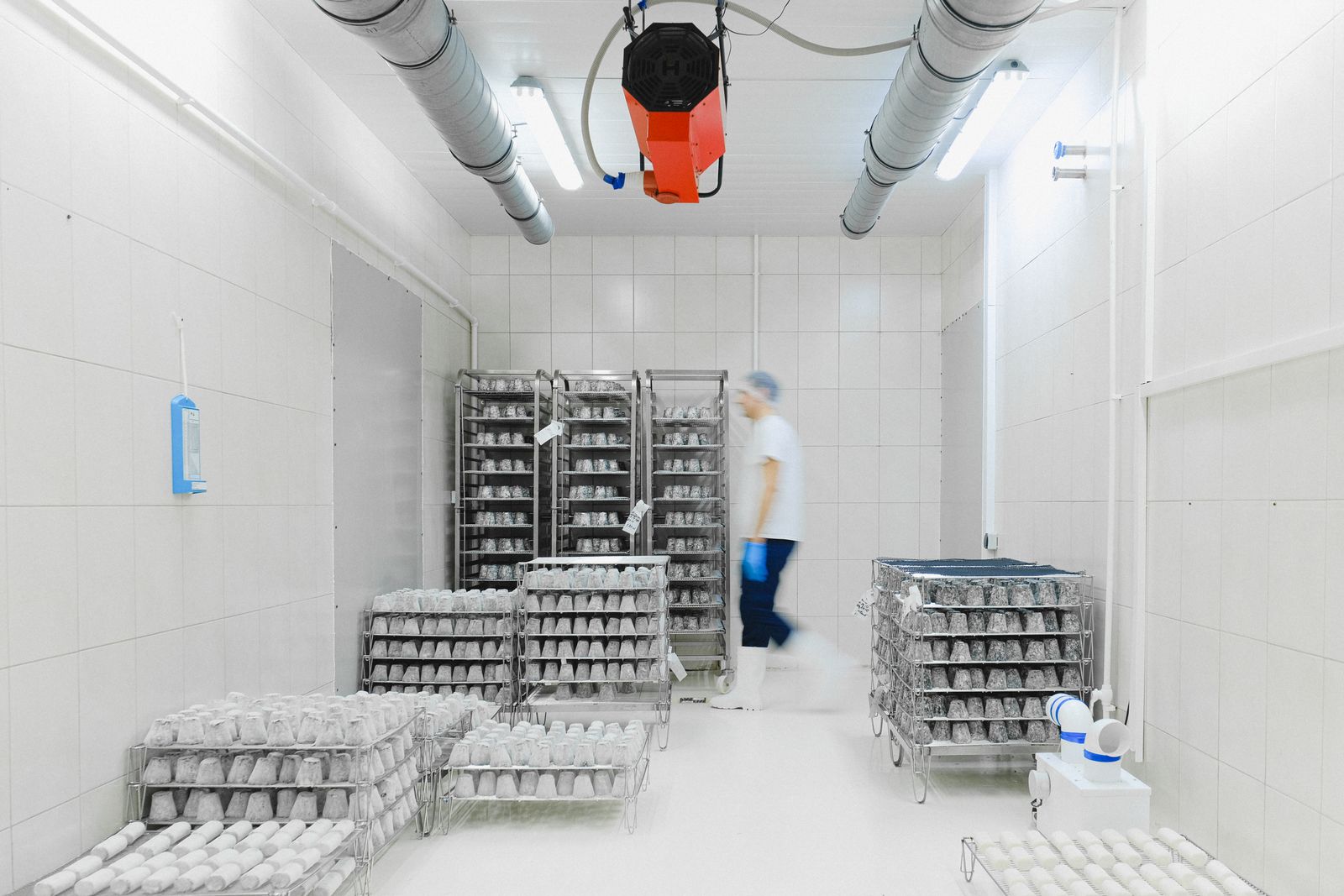Cold storage warehouse.